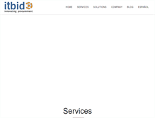Tablet Screenshot of itbid.org